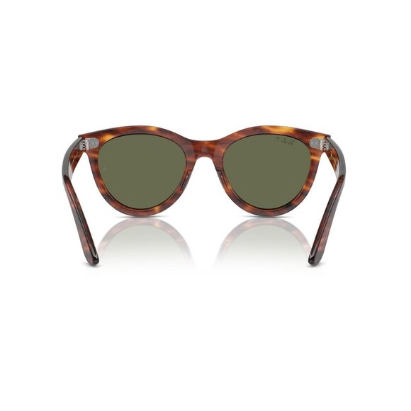 New RAY-BAN Wayfarer Way Havana Polarised Round RB2241 954/58 Sunglasses Women - Picture 5 of 6